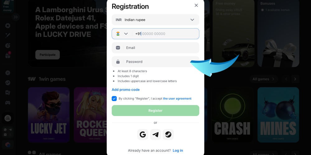 create a secure password